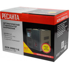 Однофазный стабилизатор напряжения электронного типа АСН-3000/1-Ц