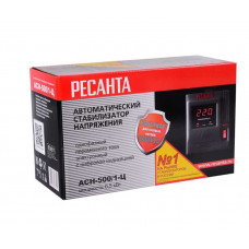 Однофазный стабилизатор напряжения электронного типа Ресанта АСН-500/1-Ц