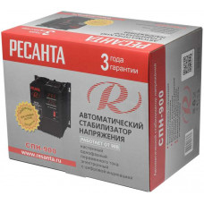 Однофазный цифровой стабилизатор пониженного напряжения Ресанта СПН-900