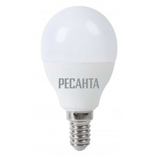 Лампа светодиодная РЕСАНТА LL-R-G45-7W-230-3K-E14