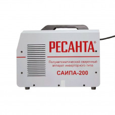Полуавтоматический сварочный аппарат инверторного типа Ресанта САИПА-200