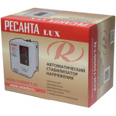 Однофазный цифровой настенный стабилизатор напряжения Ресанта АСН-1500Н/1-Ц