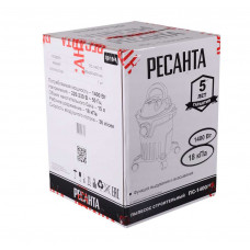 Пылесос строительный Ресанта ПС-1400-15