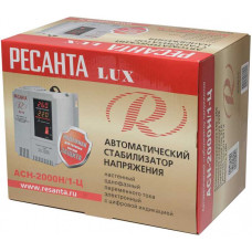Однофазный цифровой настенный стабилизатор напряжения Ресанта АСН-2000Н/1-Ц
