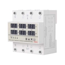 Блок защиты по напряжению Ресанта АЗМ-63/3АРД регулируемый (с дисплеем)