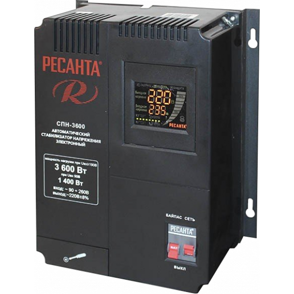 Стабилизаторы напряжения в фирменном магазине Ресанта